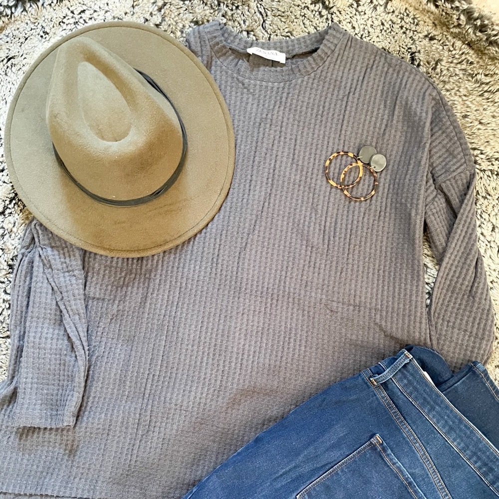 Ash Grey Sweater